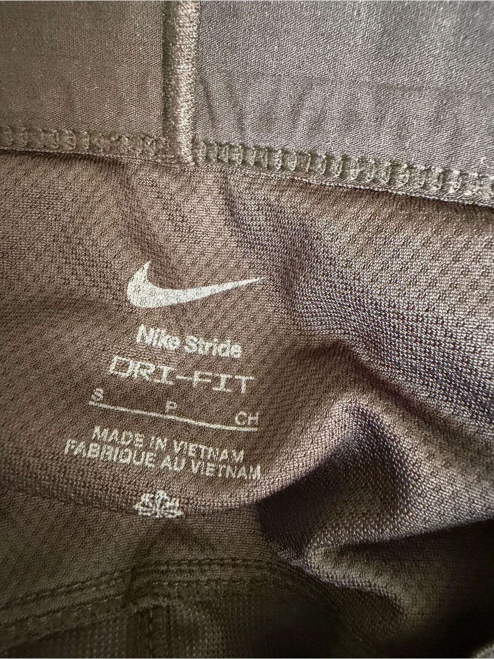 Nike Black Slim Dri-FIT Jogger Pants with White Swoosh